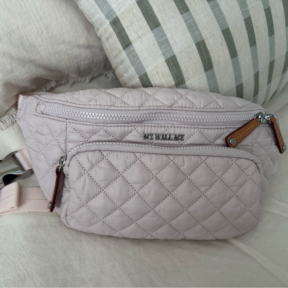 MZ Wallace Light Pink metro sling